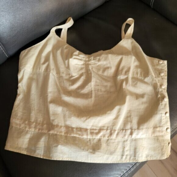 Ricki's Cotton Cropped Tank Top Women’s Size XL - Picture 2 of 9